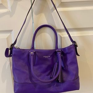COACH LEGACY LEATHER MOLLY EAST/WEST SATCHEL